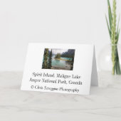 Spirit Island, Canada Kaart (Achterkant)