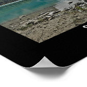 Spirit Island Maligne Lake Landscape Design Poster (Hoek)