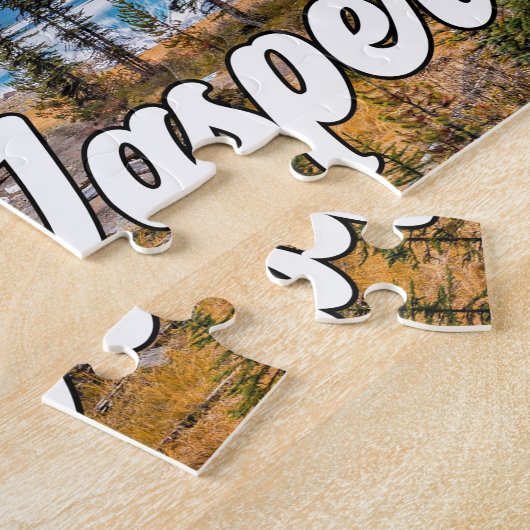 Spirit Island, Nationaal park Jasper Legpuzzel (Zijkant)