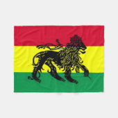 Spirit Jamaica Flag Fleece Blanket Deken (Voorkant (Horizontaal))
