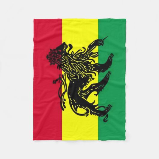 Spirit Jamaica Flag Fleece Blanket Deken (Voorkant)