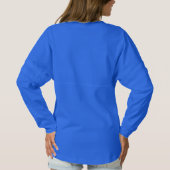 Spirit Jersey Shirt SJABLOON DIY add afbeelding te (Achterkant)