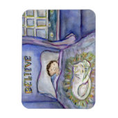 Spirit Kitty Kat Pet Grief Art Magneten (Verticaal)