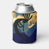 Spirit Kokopelli Blauwgroen Blikjeskoeler (Blikje Achterkant)
