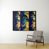 Spirit Kokopelli Woestijnlandschap Medium Wandkleed (In Situ (horizontaal))