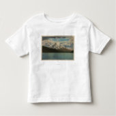 Spirit Lake, WA - Uitzicht van Mt. St. Helens Kinder Shirts (Voorkant)