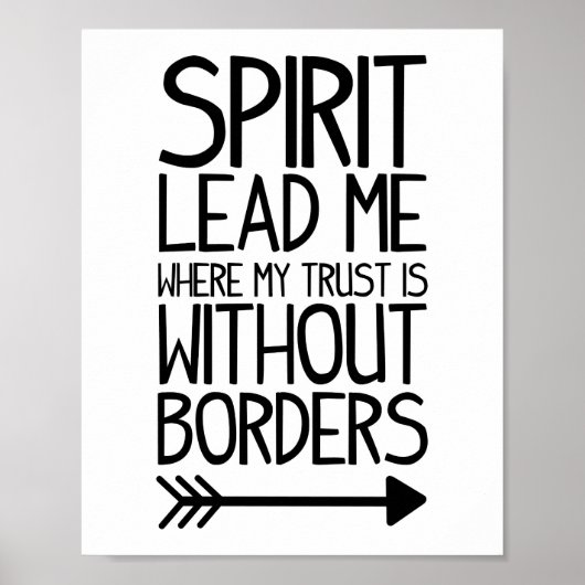 Spirit Lead me Print (Voorkant)