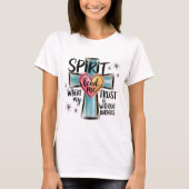 Spirit Leid Mij Christelijk Kruis Shirt (Voorkant)