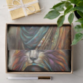 Spirit Lion Warrior Decoupage Tissuepapier (Geschenk)