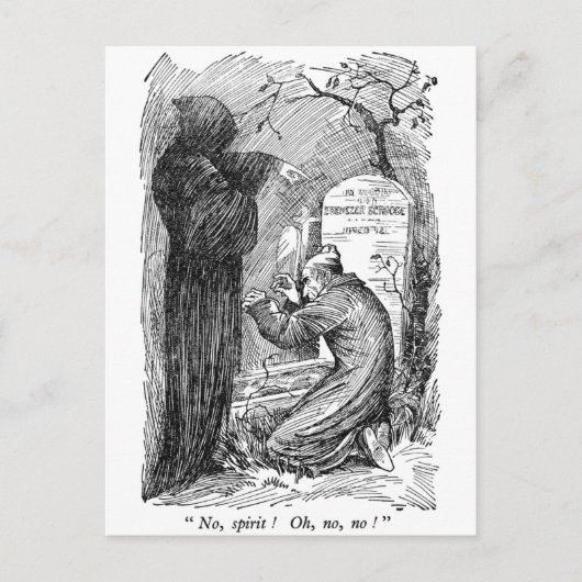 Spirit Nee! (met tekst) Briefkaart (Voorkant)