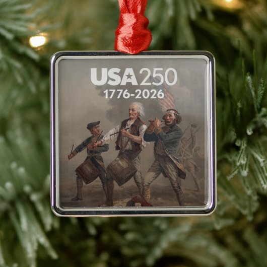 Spirit of 76 - America's 250th Birthday Metalen Ornament (Boom)