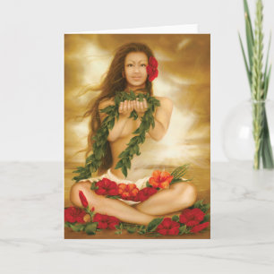 Spirit of Aloha by fine artist Lori Higgins. Kaart