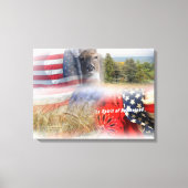 Spirit of America Collage Canvas Afdruk (Voorkant)