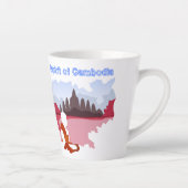 Spirit of Cambodia kaart met Monnik Latte Mok (Rechts)