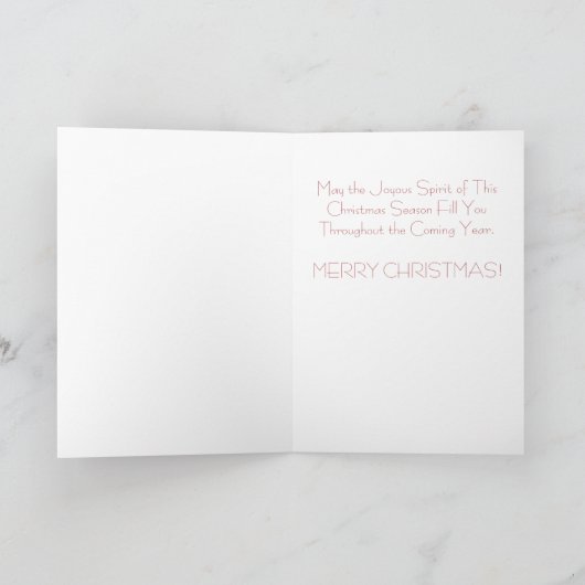 Spirit of Christmas Kaart (Binnen)