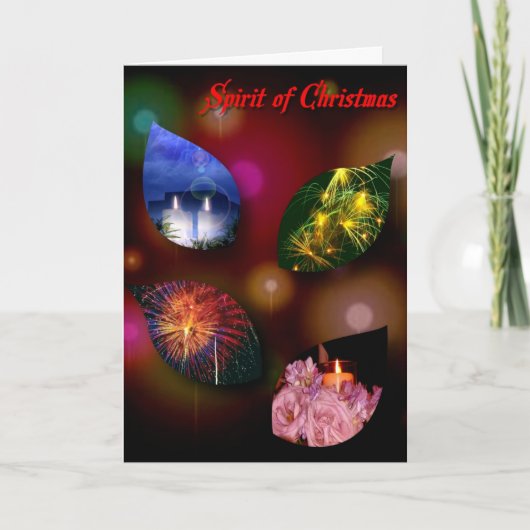 Spirit of Christmas Kaart (Voorkant)