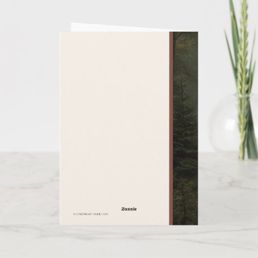 Spirit of Christmas, Santa met Paard Vakantie Kaar Kaart (Achterkant)