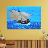 Spirit of Dana point Canvas Afdruk (Insitu (Woonkamer))