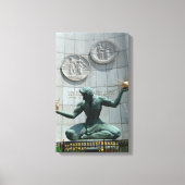 Spirit of Detroit Wrapped Canvas Afdruk (Voorkant)