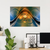 Spirit of Dragonfly (start bij $ 12,80) Poster (Thuiskantoor)