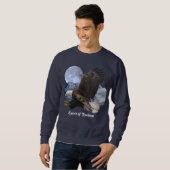 SPIRIT of FREEDOM Bald Eagle Wildlife Shirt (Voorkant volledig)