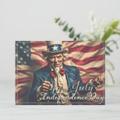 Spirit of Freedom in rood, wit en blauw (Staand voorkant)