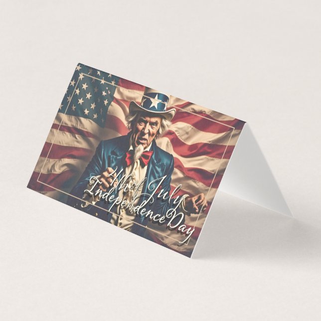 Spirit of Freedom in rood, wit en blauw Kaart (Voorkant)