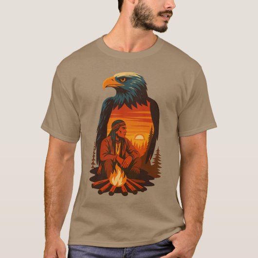 Spirit of Freedom: The American Eagle T-shirt (Voorkant)