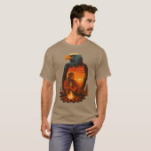 Spirit of Freedom: The American Eagle T-shirt (Voorkant volledig)