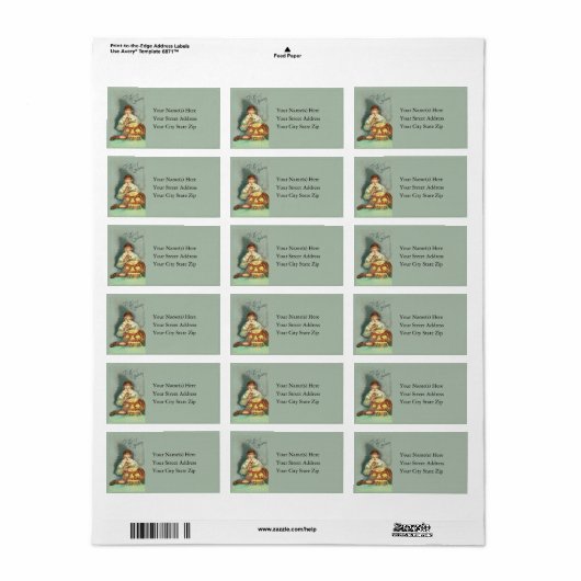 Spirit of Halloween  Address Label (Full Sheet)