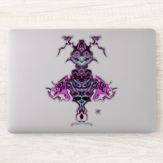 Spirit (of heel vreemde kip) v2 sticker (Computer)