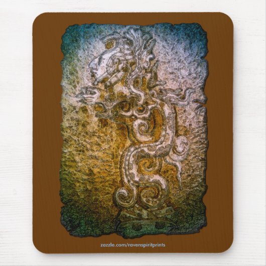 Spirit of Mexico & Peru, Mayan Incan Design Muismat (Voorkant)