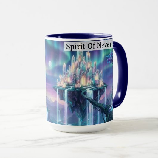 Spirit Of Neverland Never Grow Up Personalized Mok (Voorkant rechts)