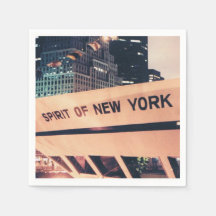 Spirit of New York cocktailservetten!