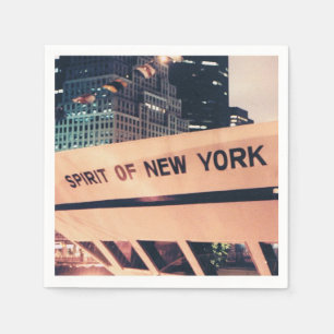 Spirit of New York cocktailservetten! Servet