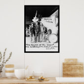 Spirit of St. Louis Airplane 1927 Poster (Keuken)
