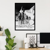 Spirit of St. Louis Airplane 1927 Poster (Thuiskantoor)