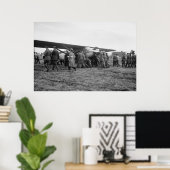 Spirit of St. Louis at Bolling Field, 1929 Poster (Thuiskantoor)