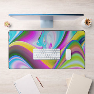 Spirit of Summer Breeze Abstracte 3D Rainbowart Bureaumat