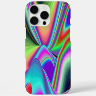 Spirit of Summer Breeze , Abstracte 3D Rainbowart iPhone 16 Pro Max Hoesje