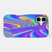 Spirit of Summer Breeze , Abstracte 3D Rainbowart iPhone 16 Hoesje (Achterkant horizontaal)