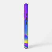 Spirit of Summer Breeze , Abstracte 3D Rainbowart iPhone 16 Hoesje (Linkerkant)