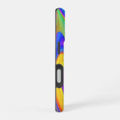 Spirit of Summer Breeze , Abstracte 3D Rainbowart iPhone 16 Hoesje (Rechterkant)