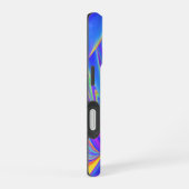 Spirit of Summer Breeze , Abstracte 3D Rainbowart iPhone 16 Hoesje (Rechterkant)