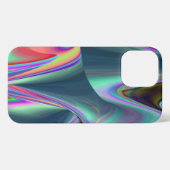 Spirit of Summer Breeze , Abstracte 3D Rainbowart iPhone Hoesje (Achterkant horizontaal)