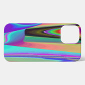 Spirit of Summer Breeze , Abstracte 3D Rainbowart iPhone Hoesje (Achterkant horizontaal)