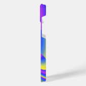 Spirit of Summer Breeze , Abstracte 3D Rainbowart iPhone Hoesje (Linkerkant)