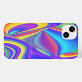 Spirit of Summer Breeze , Abstracte 3D Rainbowart iPhone Hoesje (Achterkant horizontaal)