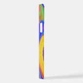Spirit of Summer Breeze , Abstracte 3D Rainbowart iPhone Hoesje (Rechterkant)
