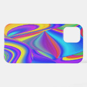 Spirit of Summer Breeze , Abstracte 3D Rainbowart iPhone Hoesje (Achterkant horizontaal)
